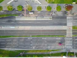 Photo Textures of Roads from Above